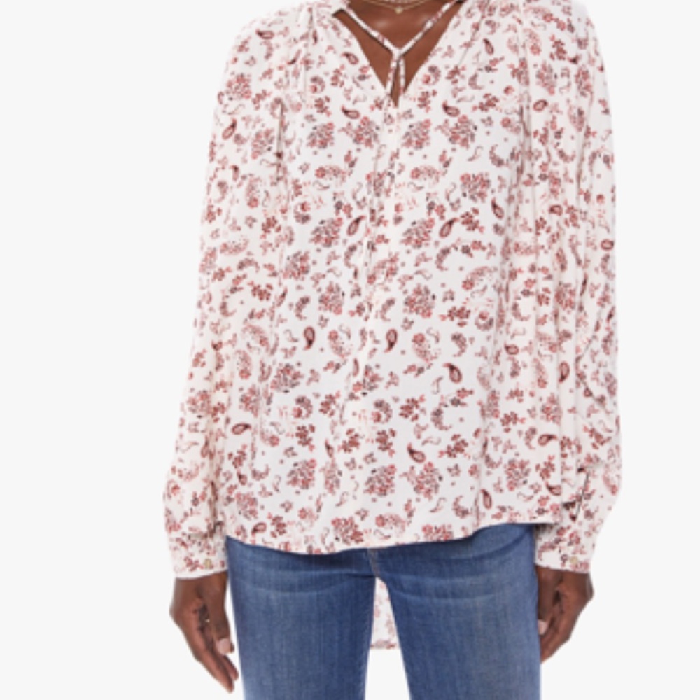 Xirena Ameli Top Paisley in Cream